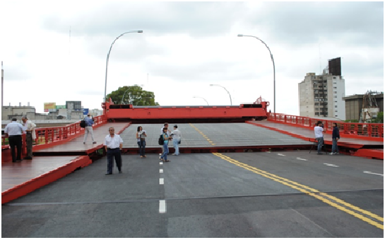 Puente Pueyrredon levadizo